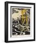 Rhinemaiden Sees the Rhine- Gold in Danger-Apard Schmidhammer-Framed Art Print