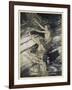 Rhinemaidens Warn Siegfried-Arthur Rackham-Framed Art Print