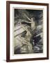 Rhinemaidens Warn Siegfried-Arthur Rackham-Framed Art Print