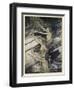 Rhinemaidens Warn Siegfried-Arthur Rackham-Framed Art Print