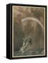 Rhinemaidens-Arthur Rackham-Framed Stretched Canvas