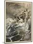 Rhinemaidens-Arthur Rackham-Mounted Art Print