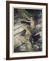 Rhinemaidens-Arthur Rackham-Framed Art Print