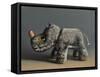 Rhino, 2015,-Peter Jones-Framed Stretched Canvas