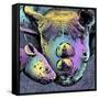 Rhino 2-Marlene Watson-Framed Stretched Canvas