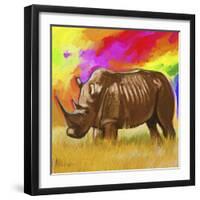 Rhino 2-Howie Green-Framed Giclee Print