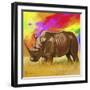 Rhino 2-Howie Green-Framed Giclee Print