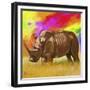 Rhino 2-Howie Green-Framed Giclee Print