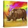 Rhino 2-Howie Green-Stretched Canvas