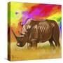 Rhino 2-Howie Green-Stretched Canvas