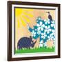 Rhino Family-Z Studio-Framed Art Print