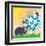 Rhino Family-Z Studio-Framed Art Print