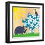 Rhino Family-Z Studio-Framed Art Print