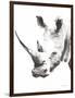 Rhino Gray Crop-Aimee Del Valle-Framed Art Print