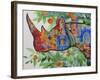 Rhino in Marrakech-Oxana Zaika-Framed Giclee Print