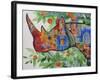 Rhino in Marrakech-Oxana Zaika-Framed Giclee Print