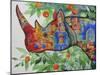 Rhino in Marrakech-Oxana Zaika-Mounted Giclee Print