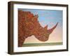 Rhino-Shape-James W. Johnson-Framed Giclee Print
