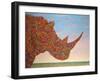 Rhino-Shape-James W. Johnson-Framed Giclee Print