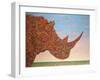 Rhino-Shape-James W. Johnson-Framed Giclee Print