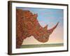 Rhino-Shape-James W. Johnson-Framed Giclee Print