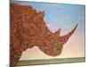 Rhino-Shape-James W. Johnson-Mounted Giclee Print