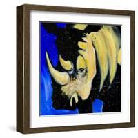 Rhino-null-Framed Art Print