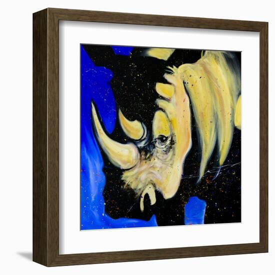 Rhino-null-Framed Art Print