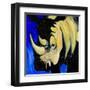 Rhino-null-Framed Art Print