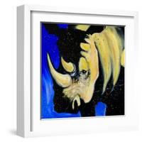 Rhino-null-Framed Art Print