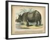 Rhino-null-Framed Art Print