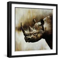 Rhino-Sydney Edmunds-Framed Giclee Print