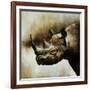 Rhino-Sydney Edmunds-Framed Giclee Print