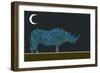 Rhino-Teofilo Olivieri-Framed Giclee Print