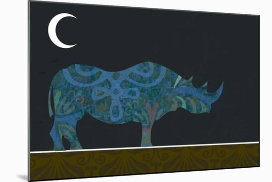 Rhino-Teofilo Olivieri-Mounted Giclee Print