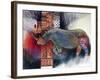 Rhino-Oxana Zaika-Framed Giclee Print