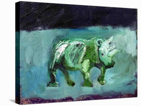 Rhinoceros, 2002-Gigi Sudbury-Stretched Canvas