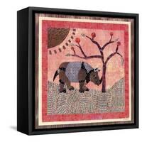 Rhinoceros II-David Sheskin-Framed Stretched Canvas