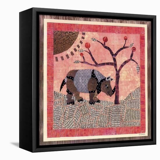 Rhinoceros II-David Sheskin-Framed Stretched Canvas