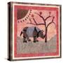 Rhinoceros II-David Sheskin-Stretched Canvas