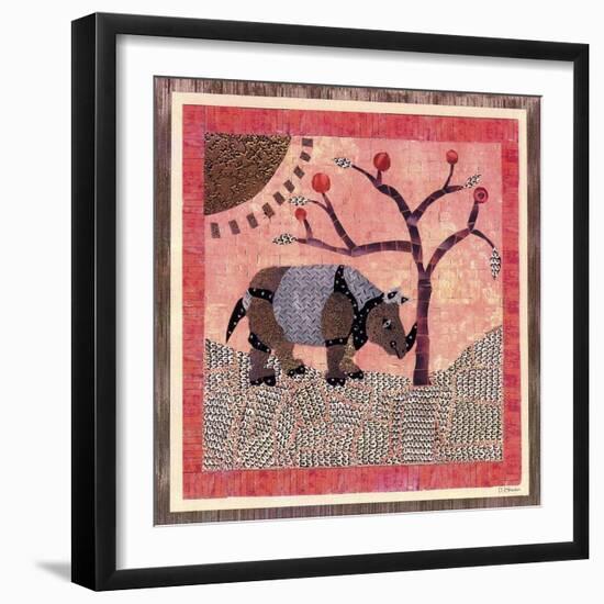 Rhinoceros II-David Sheskin-Framed Premium Giclee Print