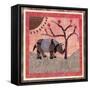 Rhinoceros II-David Sheskin-Framed Stretched Canvas