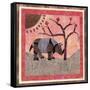 Rhinoceros II-David Sheskin-Framed Stretched Canvas