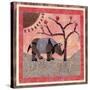 Rhinoceros II-David Sheskin-Stretched Canvas