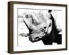 Rhinoceros-Gordon Semmens-Framed Photographic Print