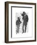 Rhinos Fathers Day-Fab Funky-Framed Art Print