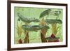 Rhizodus Hibberti, an Extinct Group of Carboniferous Lobe-Finned Fish-null-Framed Art Print