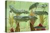 Rhizodus Hibberti, an Extinct Group of Carboniferous Lobe-Finned Fish-null-Stretched Canvas