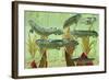 Rhizodus Hibberti, an Extinct Group of Carboniferous Lobe-Finned Fish-null-Framed Art Print