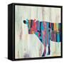 Rhizome Cow-Ann Marie Coolick-Framed Stretched Canvas